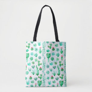 Bolsa Tote Plano de fundo sem costura da Watercolor com suc