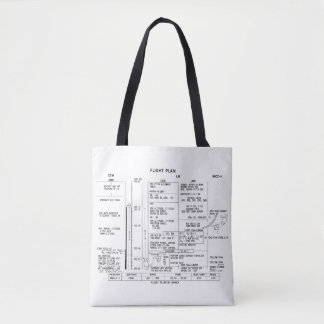 Bolsa Tote Plano de vôo de Apollo 11