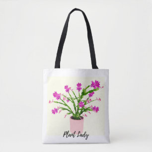 Bolsa Tote Plant Lady Cactus