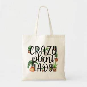Bolsa Tote Planta Louca Lady Tote Bag