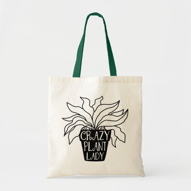 Bolsa Tote Planta Louca Usina Doméstica (Frente)