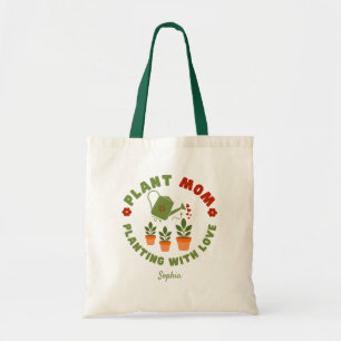 Bolsa Tote Planta Mãe Plantando Com Amor Personalizado