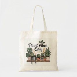 Bolsa Tote Planta Vibes Somente Orçamento Tote Bag
