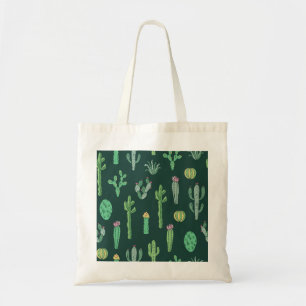 Bolsa Tote Plantas De Cactus: Vintage Sem Olho De Fundo