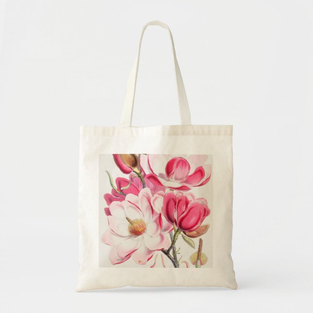 Bolsa Tote Plantas exóticas decorativas (Frente)
