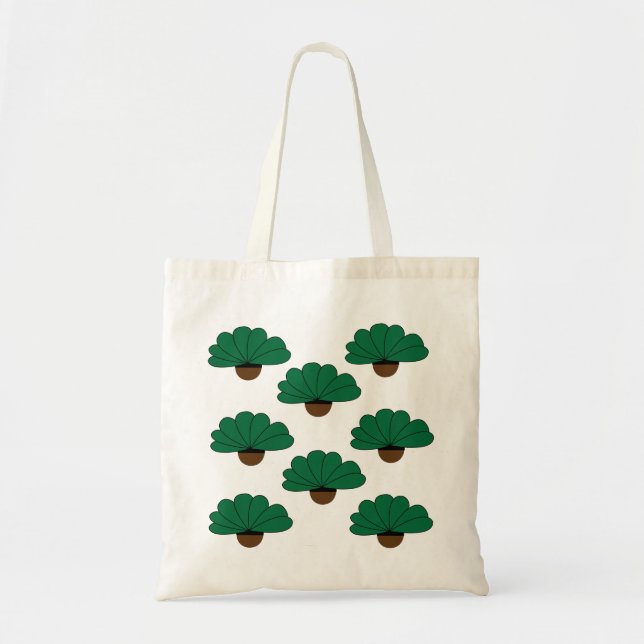 Bolsa Tote Plantas Loucas De Plantas Verdes (Frente)
