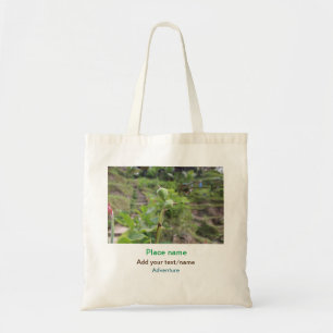 Bolsa Tote Plantas naturais fotografia água de praia viagem
