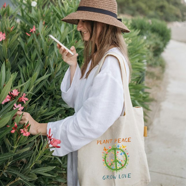 Bolsa Tote Plante Paz (Criador carregado)