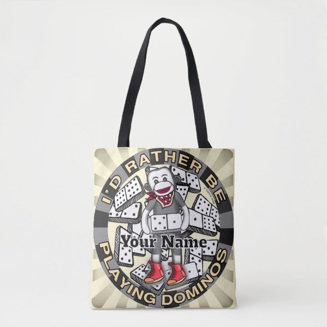 Bolsa Tote Play Dominos  (Frente)