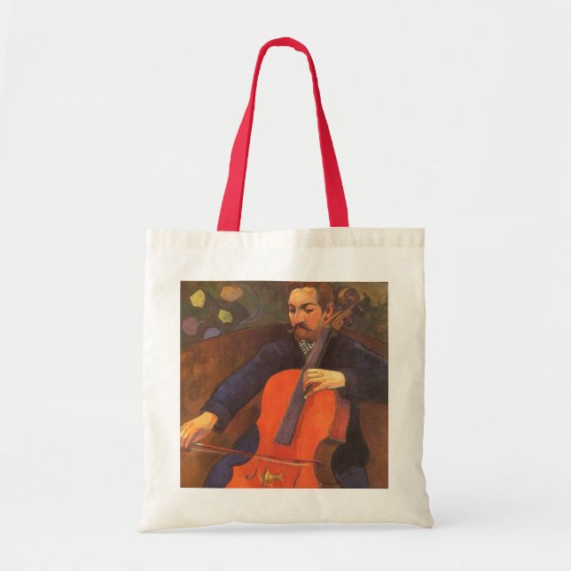 Bolsa Tote Player Schneklud Portrait by Paul Gauguin (Frente)