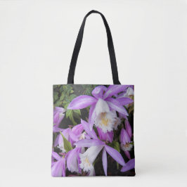 Bolsa Tote Plione Windowsill Orchids Floral