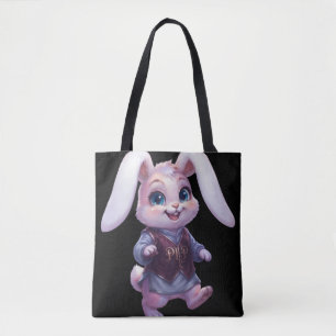Bolsa Tote PLP LEPURO - Guerreiro Fofo do Rei Coelho Gráfico