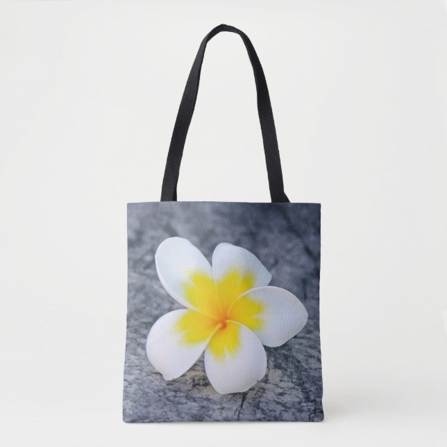 Bolsa Tote Plumeria (Frente)