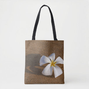 Bolsa Tote Plumeria em Sandy Beach, Maui, Havaí, EUA