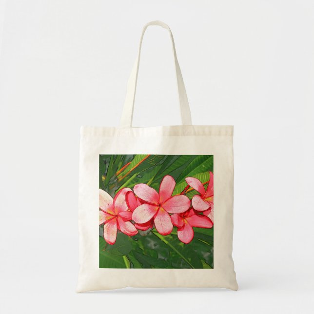 Bolsa Tote Plumérias (Frente)