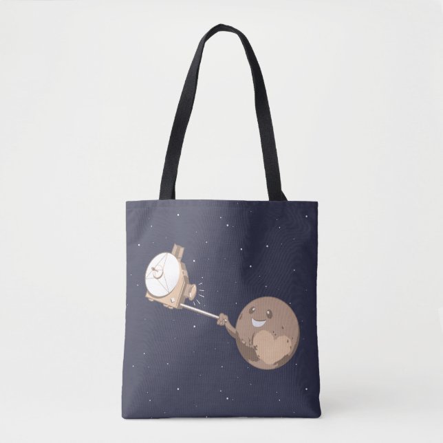 Bolsa Tote Pluto Selfie (Frente)