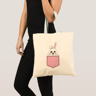 Bolsa Tote Pocket Pet Bunny
