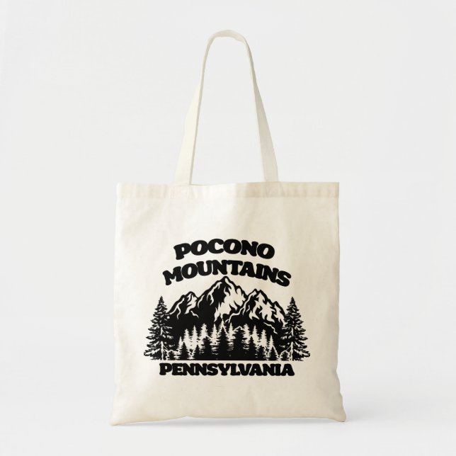 Bolsa Tote Pocono Mountain Pensilvânia (Frente)