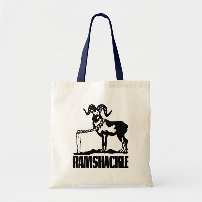 Bolsa Tote Podcast do Colisor Polyhedron - Ramshackle (Frente)