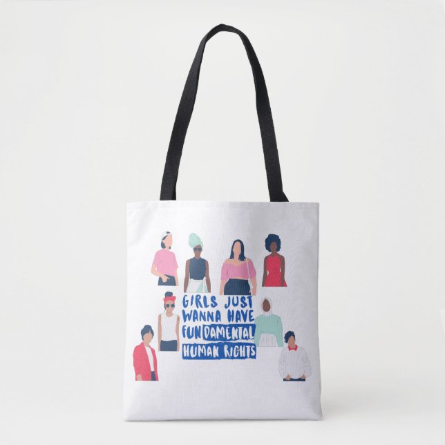 Bolsa Tote Poder da Menina (Frente)