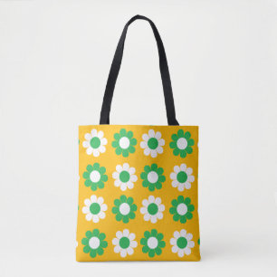 Bolsa Tote Poder Floral Retro