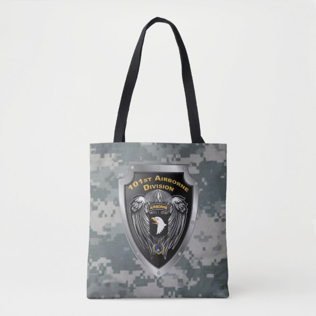 Bolsa Tote Poderosa 101ª Divisão Aerotransportada (Frente)