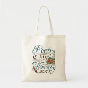 Bolsa Tote Poesia É Minha Poeta De Terapia Escritora De Poem