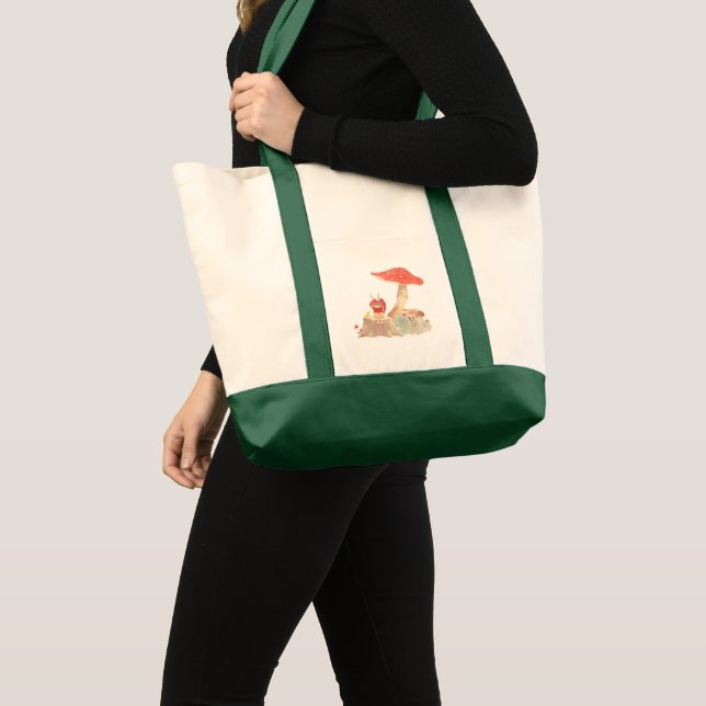 Bolsa Tote Poesia Silenciosa (Frente (produto))