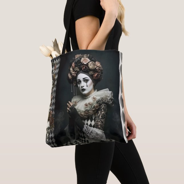 Bolsa Tote  Poetic Gothic Motifs  (Close Up)