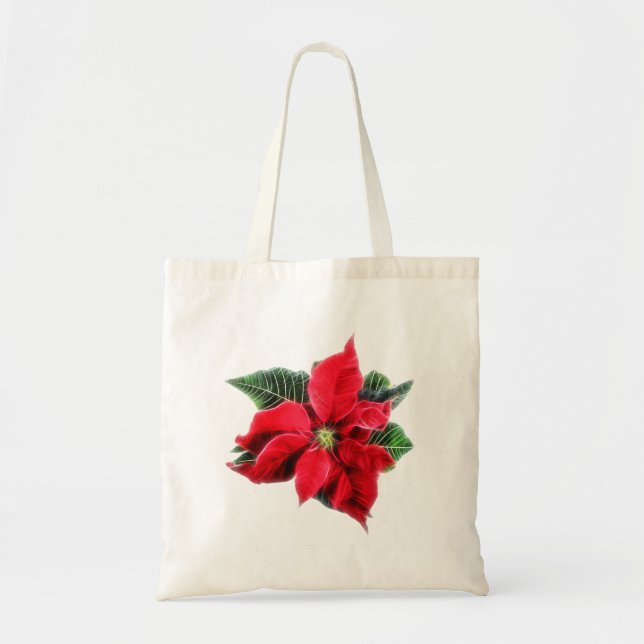 Bolsa Tote Poinsettia (Frente)