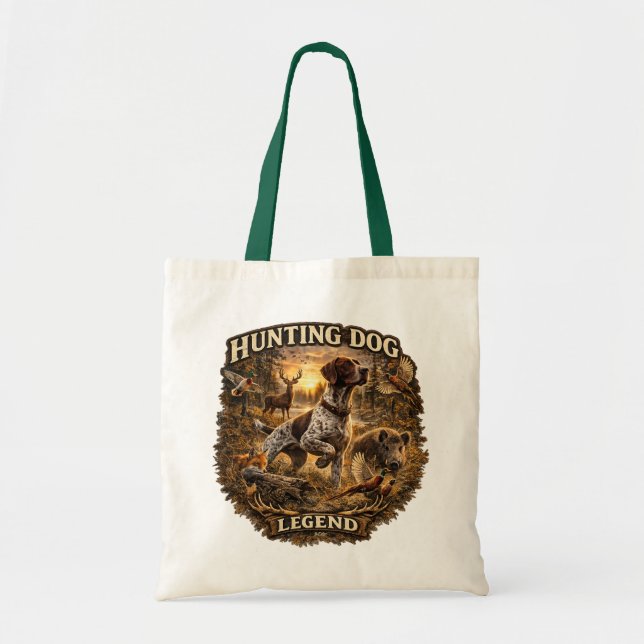 Bolsa Tote Pointer Alemão de Cabelo Curto  (Frente)