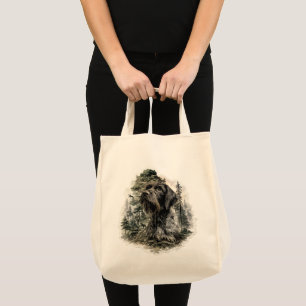 Bolsa Tote Pointer de Cabelo Raspado Alemão