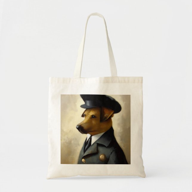 Bolsa Tote Policial do Cão (Frente)