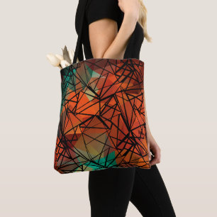 Bolsa Tote Polígono, pintura