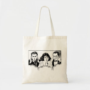 Bolsa Tote Polimorreia Retroativa - Rótulo - Colagem - Triada