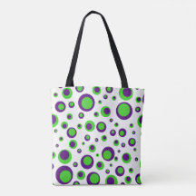 Polkadots [Roxo e Verde]