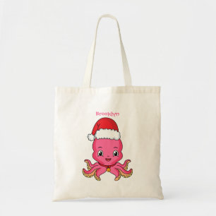 Bolsa Tote Polvo feliz bonito vestindo o desenho do chapéu d