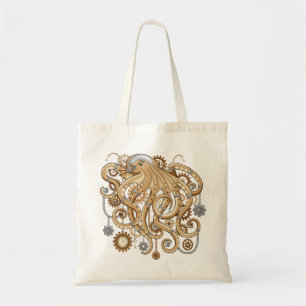 Bolsa Tote Polvo Steampunk Retro Fantasia Mecânica