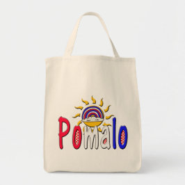 Bolsa Tote Pomalo - Relaxação Croata com Sol e Arco-íris