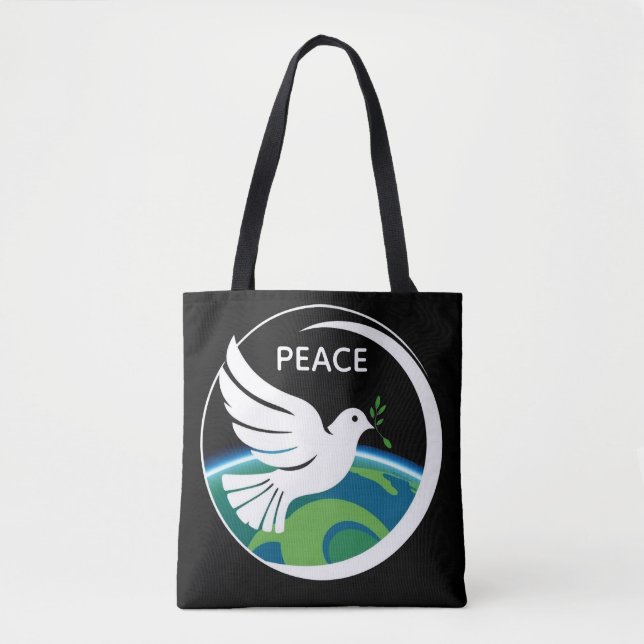 BOLSA TOTE POMBA DA PAZ (Frente)