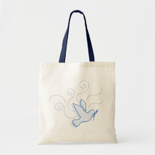 Bolsa Tote Pomba da Paz. Paz. Sacola