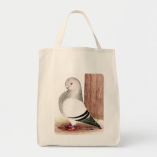 Bolsa Tote Pombo-coruja-azul-africana