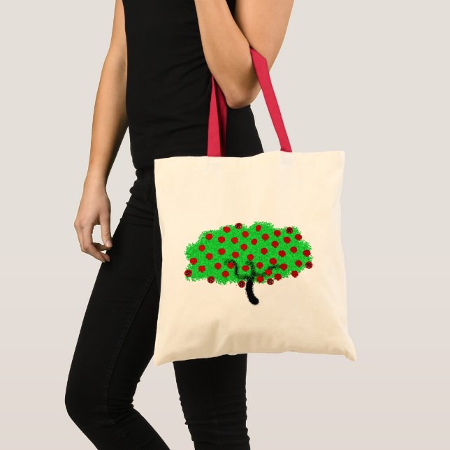 Bolsa Tote Pomegranato espumante Tu B'Shvat Shavuot (Frente (produto))