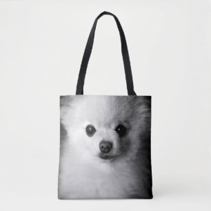 Bolsa Tote Pomeraniana Cachorro Foto Toalha
