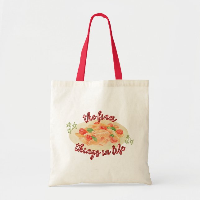 Bolsa Tote pomodoro - a série das coisas refinadas - (Frente)
