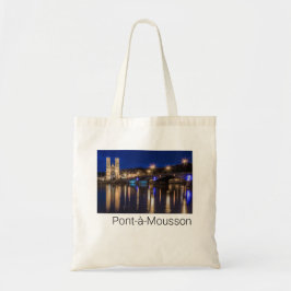 Bolsa Tote Pont a Mousson Panorama com Moselle Souvenir