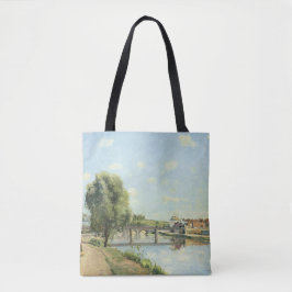 Bolsa Tote Pont Du Chemin De Fer Camille Pissarro
