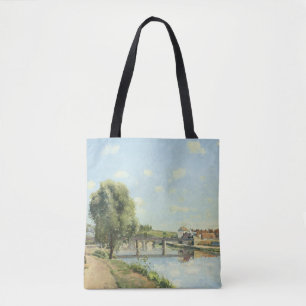 Bolsa Tote Pont Du Chemin De Fer Camille Pissarro