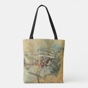 Bolsa Tote Ponte Branca de Twachtman, Impressionismo Antigo