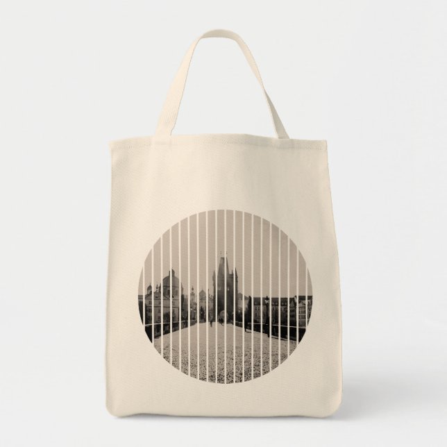 Bolsa Tote Ponte Carlos em Praga (Frente)
